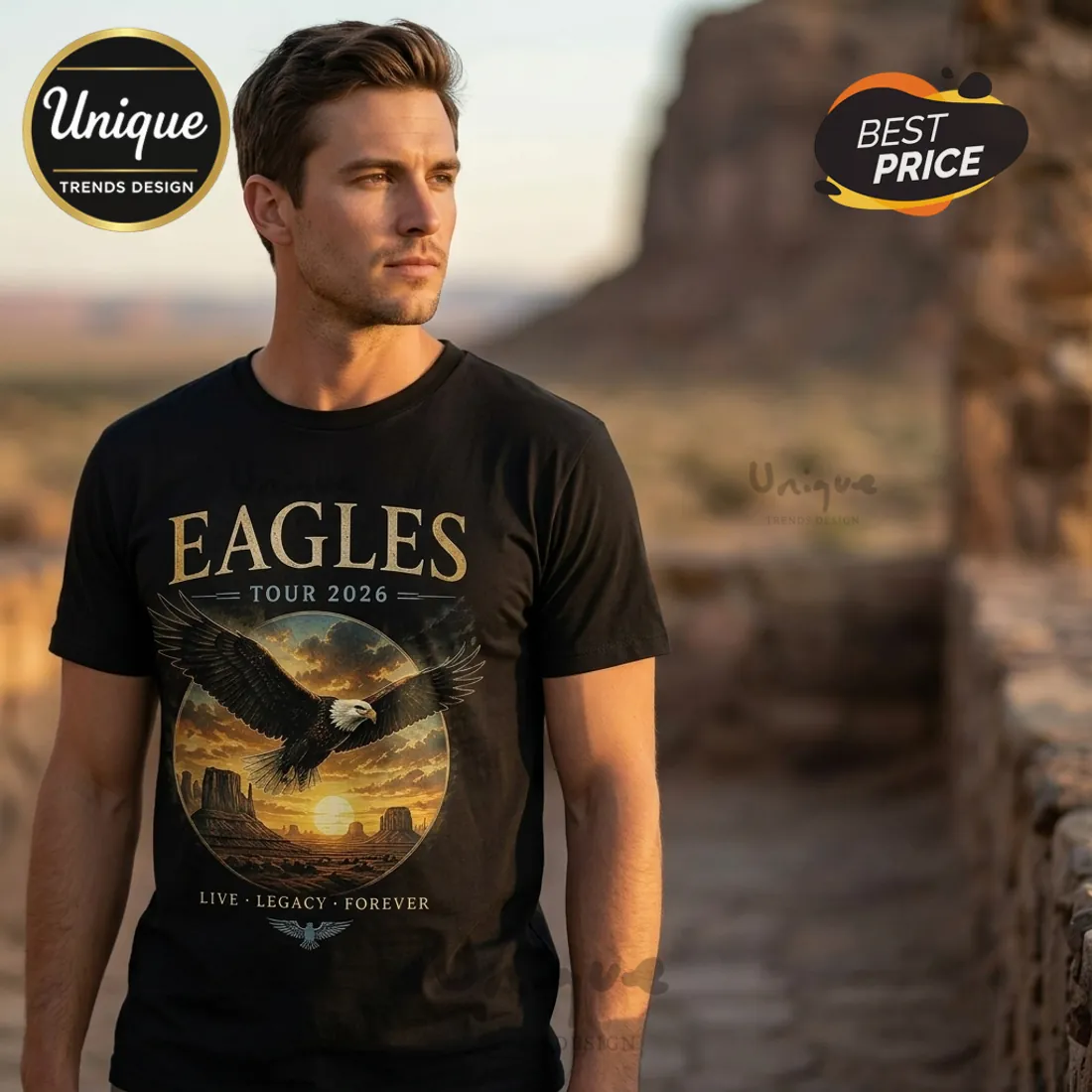 Eagles Tour 2026 Same Sky New Journey Live Legacy Forever T-Shirt Eagles Tour 2026 Same Sky New Journey Live Legacy Forever T-Shirt