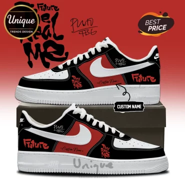 Future x The Real Me Signature Custom Air Force 1  Shoes