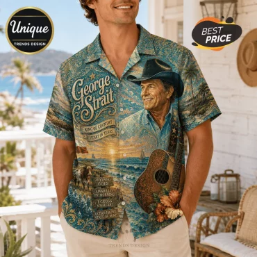 George Strait Texas Legend Limited Edition Hawaiian Shirt