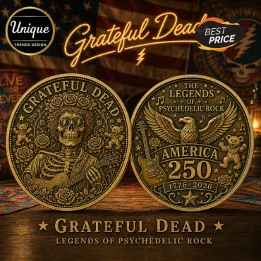 Grateful Dead America 250th Anniversary Limited Edition Coin Grateful Dead America 250th Anniversary Limited Edition Coin