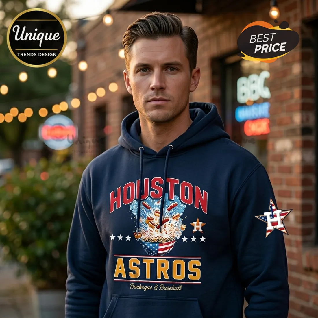 Houston Astros America 250th Birthday Celebration Hoodie 2026 Houston Astros America 250th Birthday Celebration Hoodie 2026