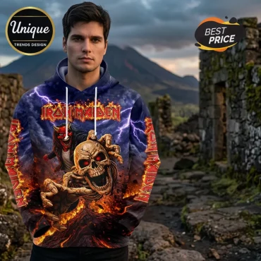 Iron Maiden Run For Your Lives Tour 2026 Hoodie