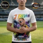 J Balvin World Cup 2026 Live For The World Cup Graphic T-Shirt