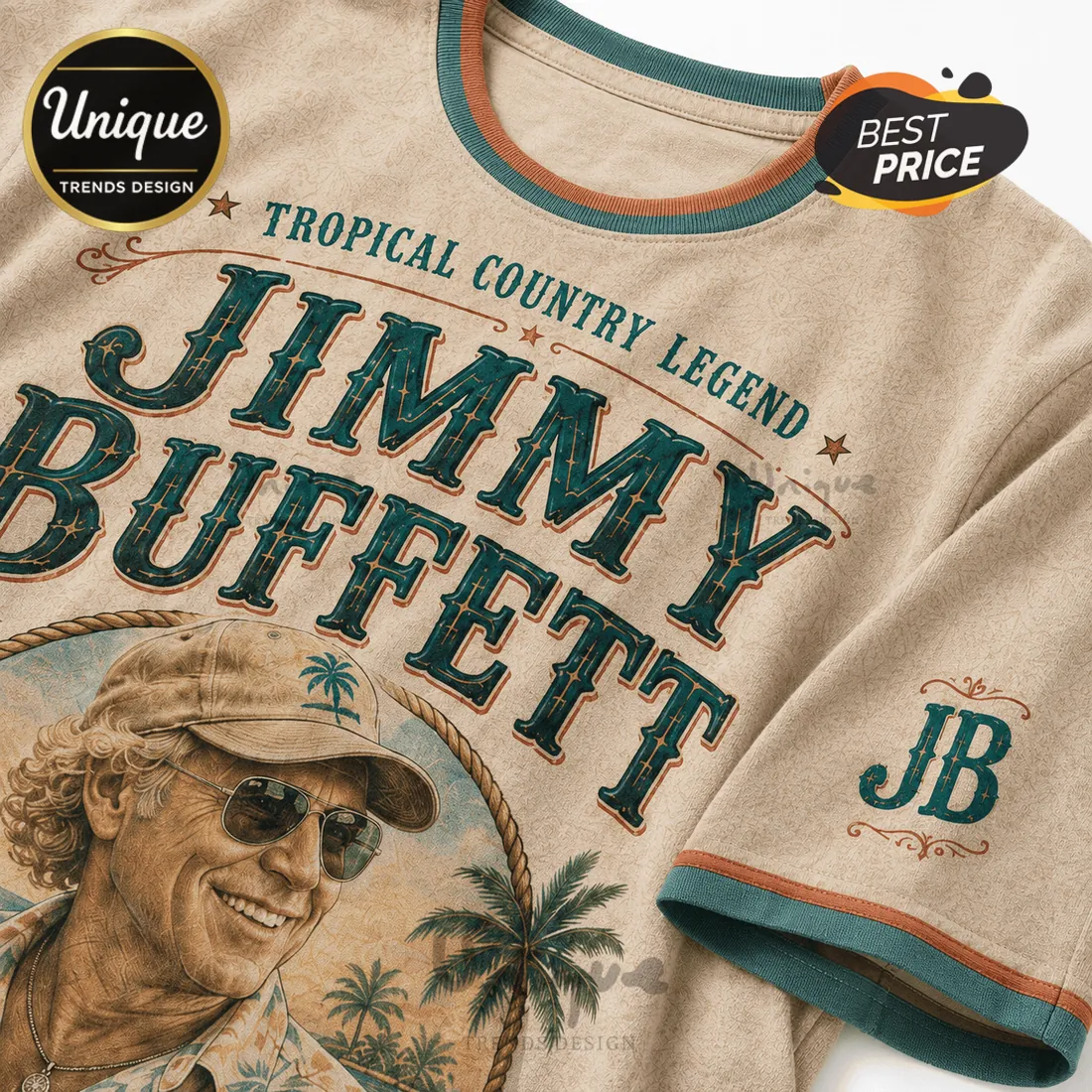 Jimmy Buffett Songbook Tropical Country Legend T-Shirt Jimmy Buffett Songbook Tropical Country Legend T-Shirt