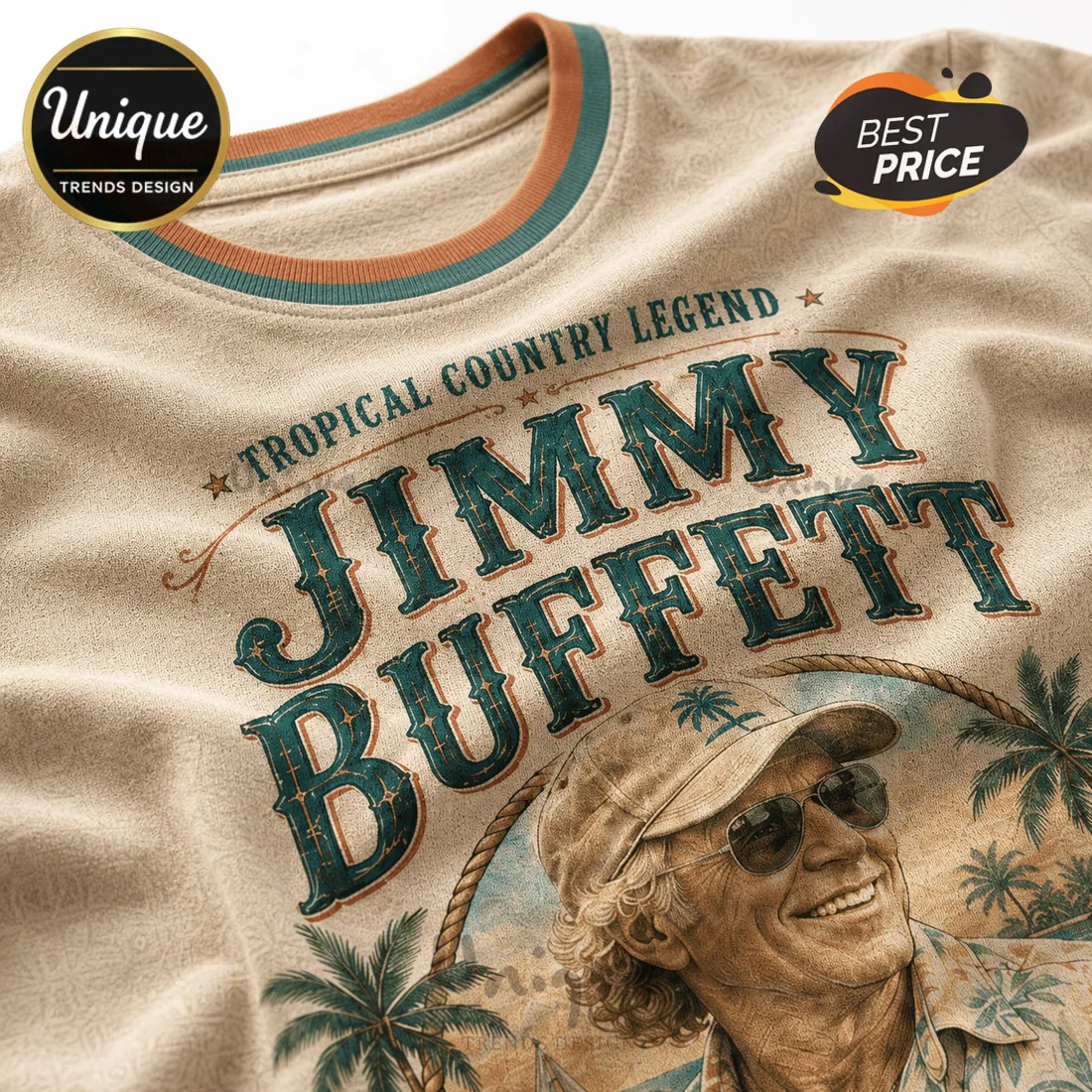 Jimmy Buffett Songbook Tropical Country Legend T-Shirt Jimmy Buffett Songbook Tropical Country Legend T-Shirt
