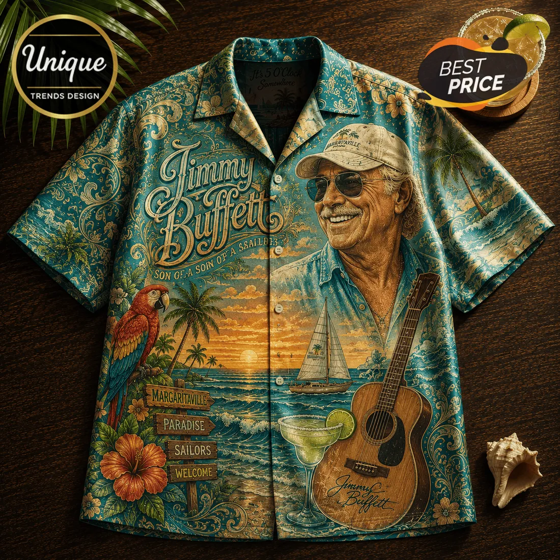 Jimmy Buffett Tropical Premium Hawaiian Shirt 2026 Jimmy Buffett Tropical Premium Hawaiian Shirt 2026