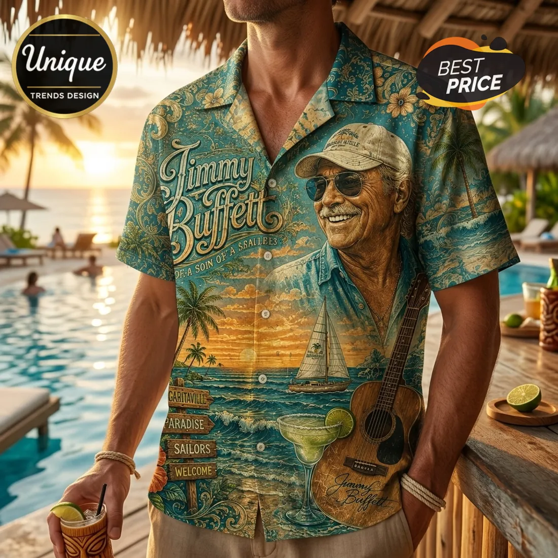 Jimmy Buffett Tropical Premium Hawaiian Shirt 2026 Jimmy Buffett Tropical Premium Hawaiian Shirt 2026