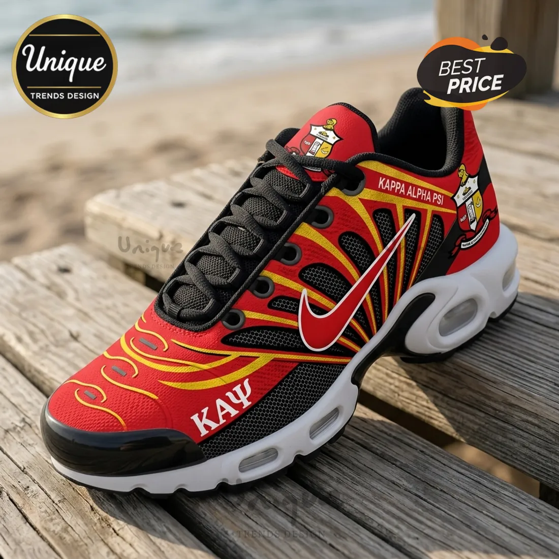 Kappa Alpha Psi Fraternity Crest Edition Air Max TN-Sneakers Kappa Alpha Psi Fraternity Crest Edition Air Max TN-Sneakers