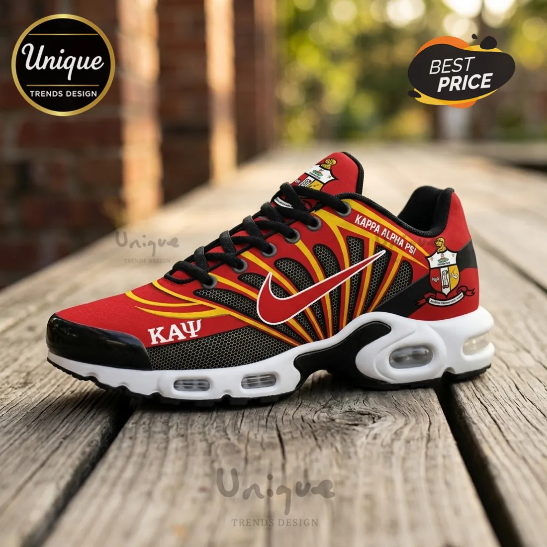 Kappa Alpha Psi Fraternity Crest Edition Air Max TN-Sneakers Kappa Alpha Psi Fraternity Crest Edition Air Max TN-Sneakers