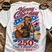 Kenny Chesney x America 250 Celebrating 1776-2026 Graphic T-Shirt