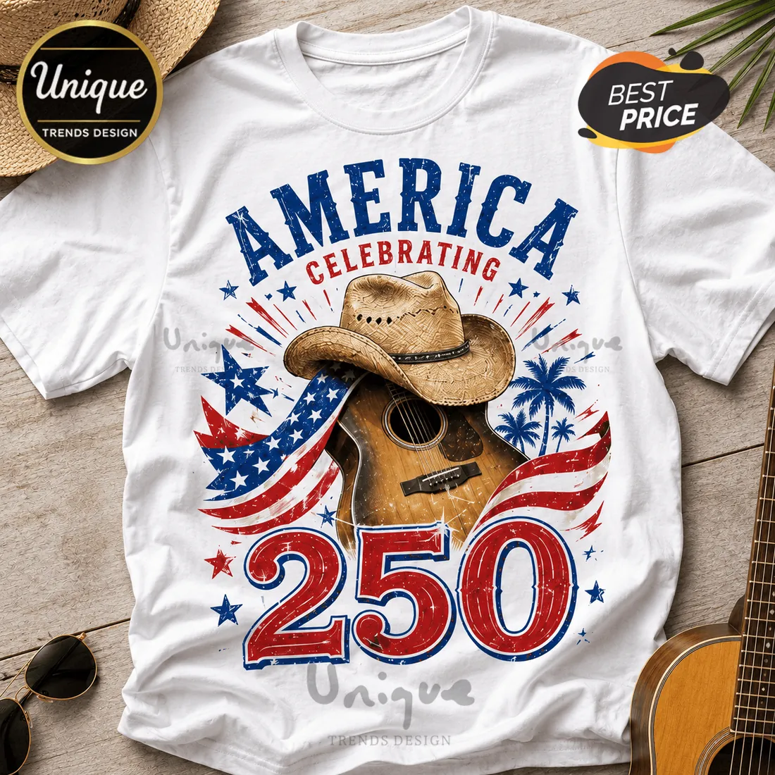 Kenny Chesney x America 250 Celebrating 1776-2026 Graphic T-Shirt Kenny Chesney x America 250 Celebrating 1776-2026 Graphic T-Shirt