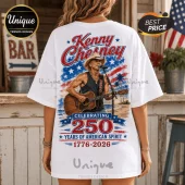 Kenny Chesney x America 250 Celebrating 1776-2026 Graphic T-Shirt