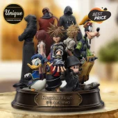 Kingdom Hearts 25th Anniversary Sculpted Diorama PVC Character Statue Figurine