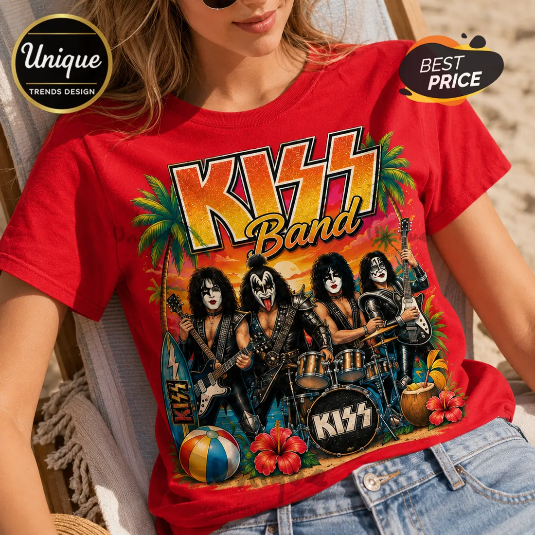 KISS Band Red Limited Edition T-Shirt 2026 KISS Band Red Limited Edition T-Shirt 2026