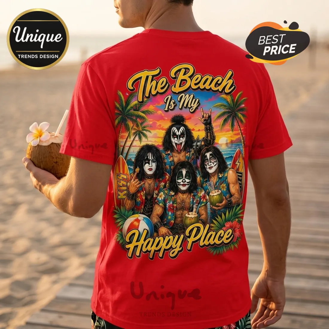 KISS Band Red Limited Edition T-Shirt 2026 KISS Band Red Limited Edition T-Shirt 2026