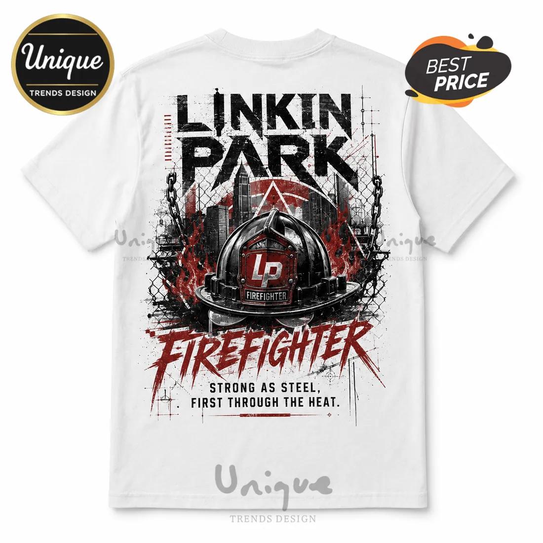 Linkin Park Firefighter Limited Edition T-Shirt Linkin Park Firefighter Limited Edition T-Shirt