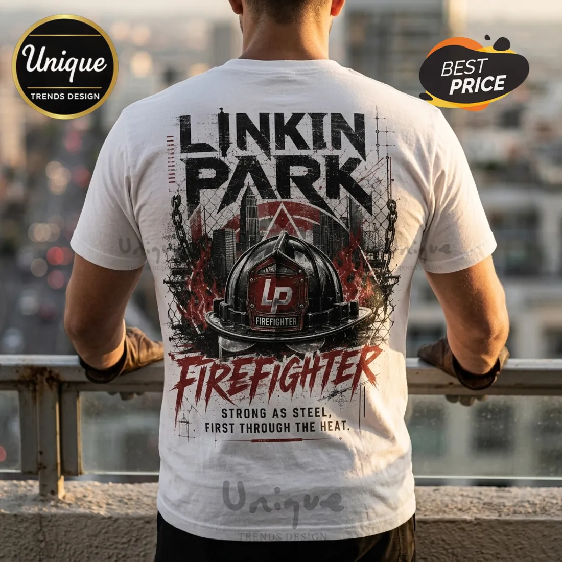 Linkin Park Firefighter Limited Edition T-Shirt Linkin Park Firefighter Limited Edition T-Shirt