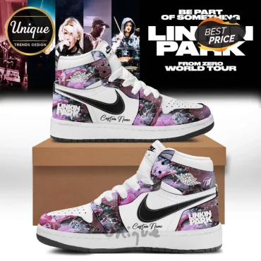 Linkin Park From Zero World Tour High Top Sneakers