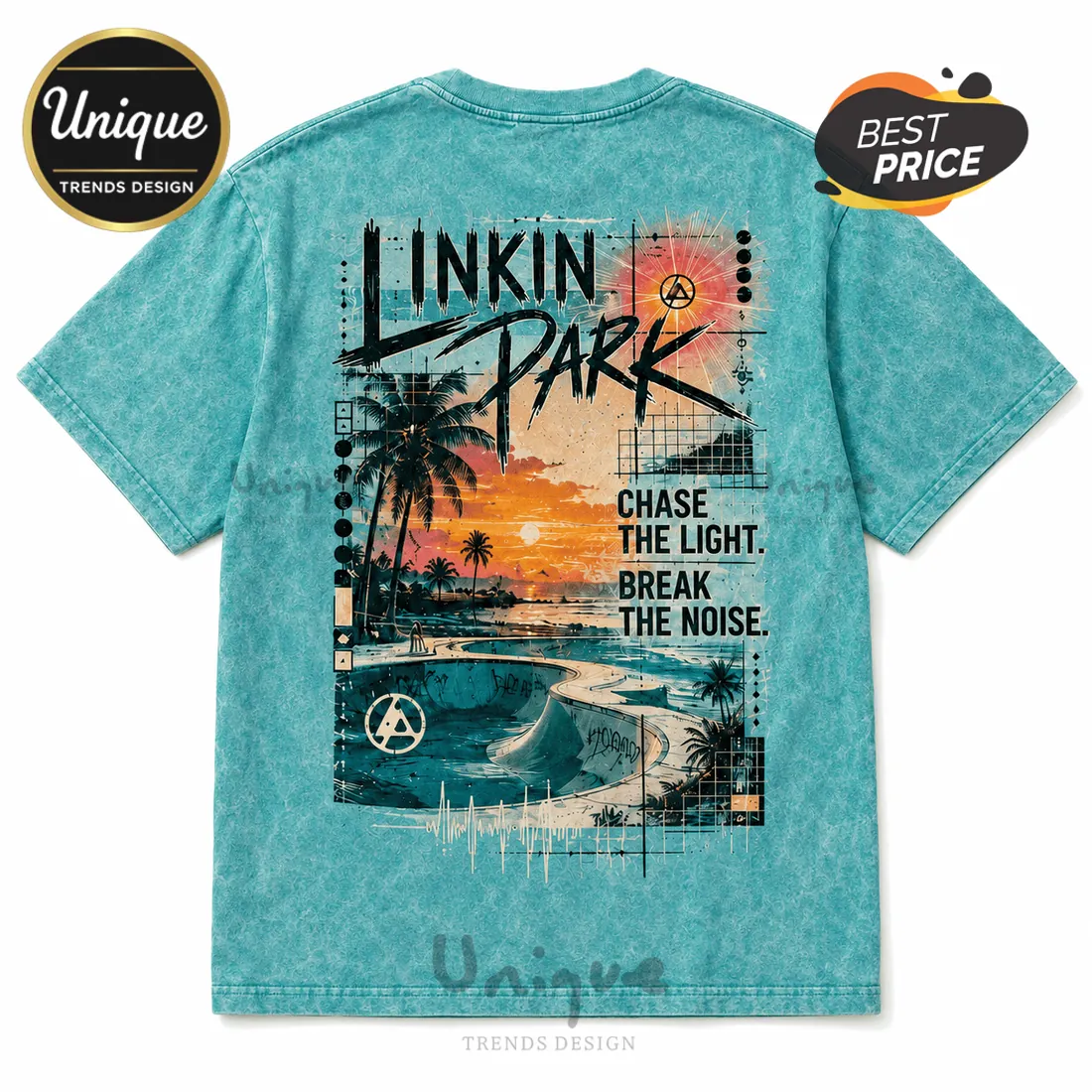 Linkin Park Summer 2026 Summer State Tie Dye T-Shirt Linkin Park Summer 2026 Summer State Tie Dye T-Shirt