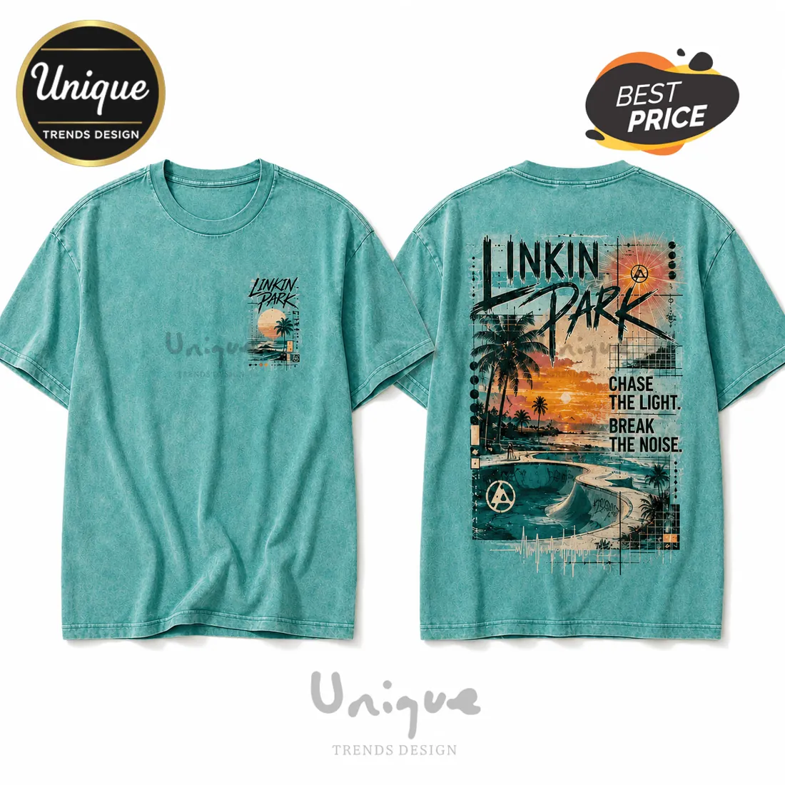 Linkin Park Summer 2026 Summer State Tie Dye T-Shirt Linkin Park Summer 2026 Summer State Tie Dye T-Shirt