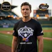Marvin Ridge Mavericks 2026 NCHSAA 7A Champions Collectible Graphic T-Shirt