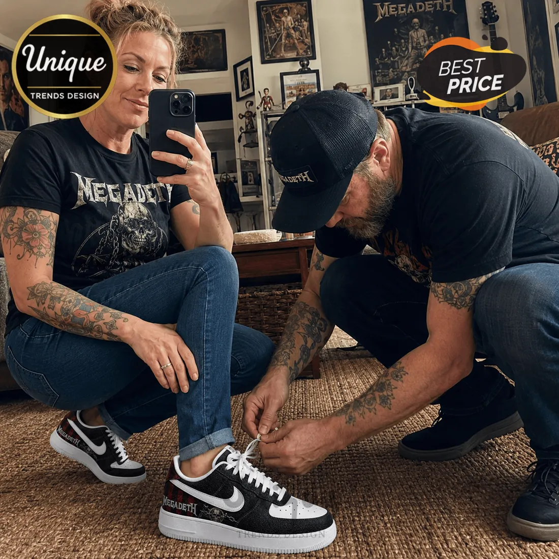 Megadeth Symphony of Destruction 2026 Air Force 1 Shoes Megadeth Symphony of Destruction 2026 Air Force 1 Shoes