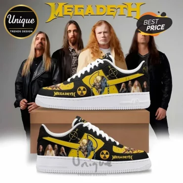 Megadeth x Nike Air Force 1 Signature Sneakers