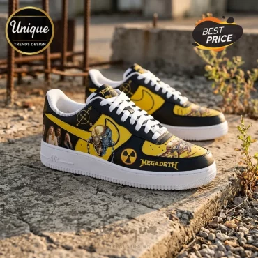 Megadeth x Nike Air Force 1 Signature Sneakers