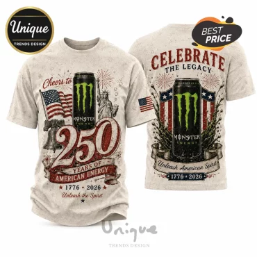 Monster Energy America 250th Anniversary Celebration T-Shirt