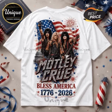 Motley Crue 1776-2026 America 250 Years of Freedom Shirt