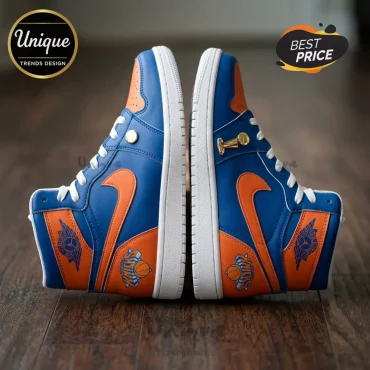 New York Knicks 2026 Championship High Top Basketball Sneakers