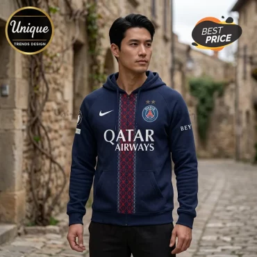 Paris Saint-Germain 2025 Champions League Roster Hoodie