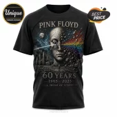 Pink Floyd 60 Years 1965-2025 Sonic Legacy Collectible Graphic T-Shirt
