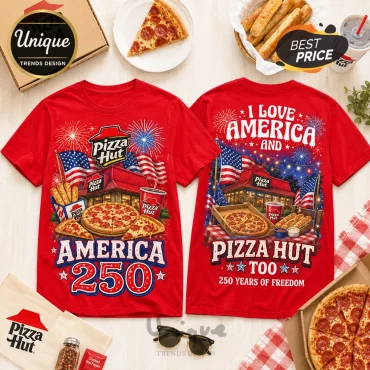 Pizza Hut America 250 Years Of Freedom T-Shirt