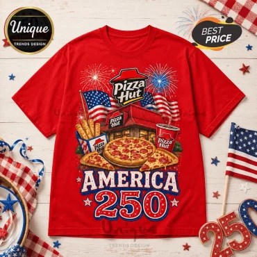 Pizza Hut America 250 Years Of Freedom T-Shirt