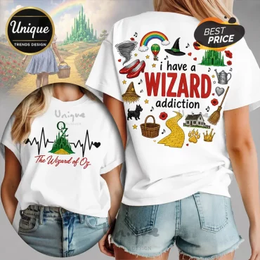 Premium The Wizard of Oz Heartbeat and Icons Shirt