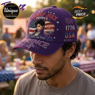 Prince 4th of July American Legend Purple and Proud Baseball Cap