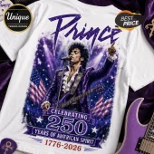 Prince America 250 Years of American Spirit Collectible Graphic T-Shirt