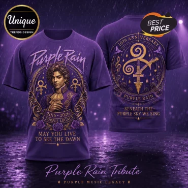 Prince Purple Rain 10th Anniversary Legacy Collectible Graphic T-Shirt