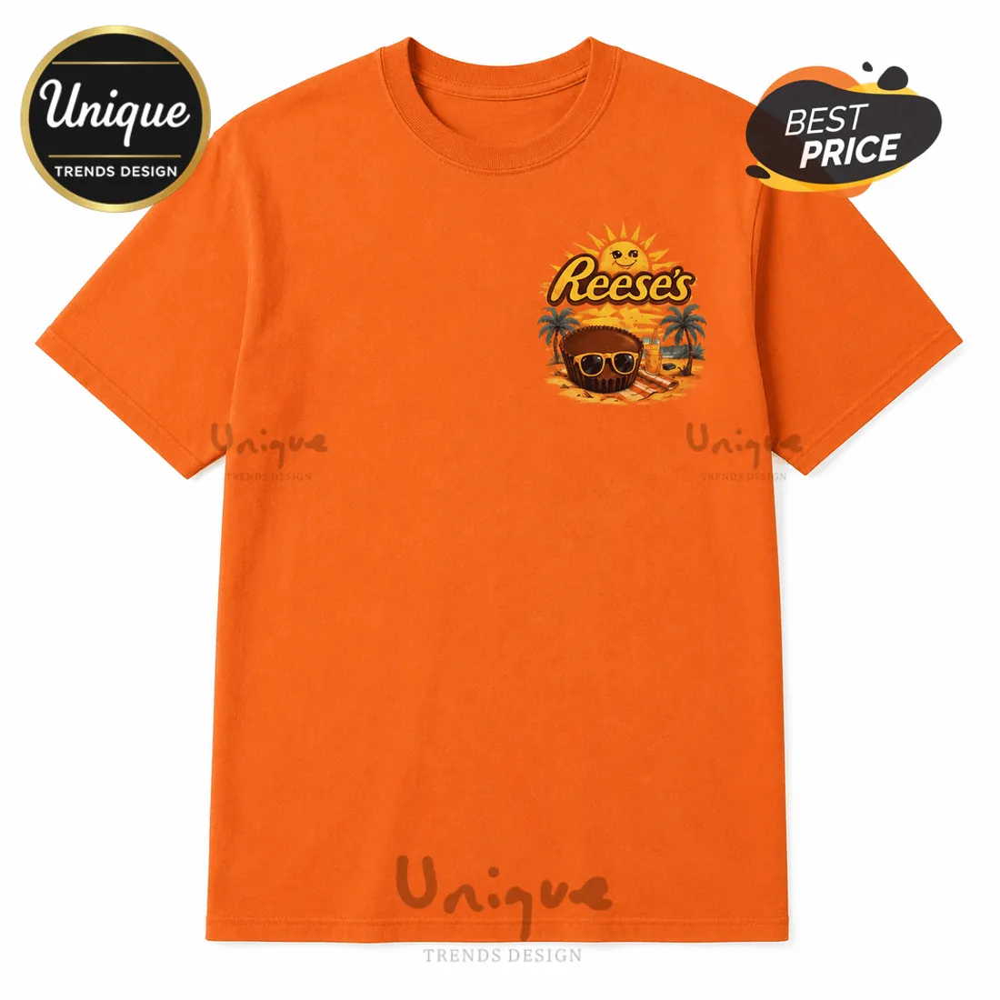 Reese’s Peanut Butter Cup Orange T-Shirt Reese’s Peanut Butter Cup Orange T-Shirt