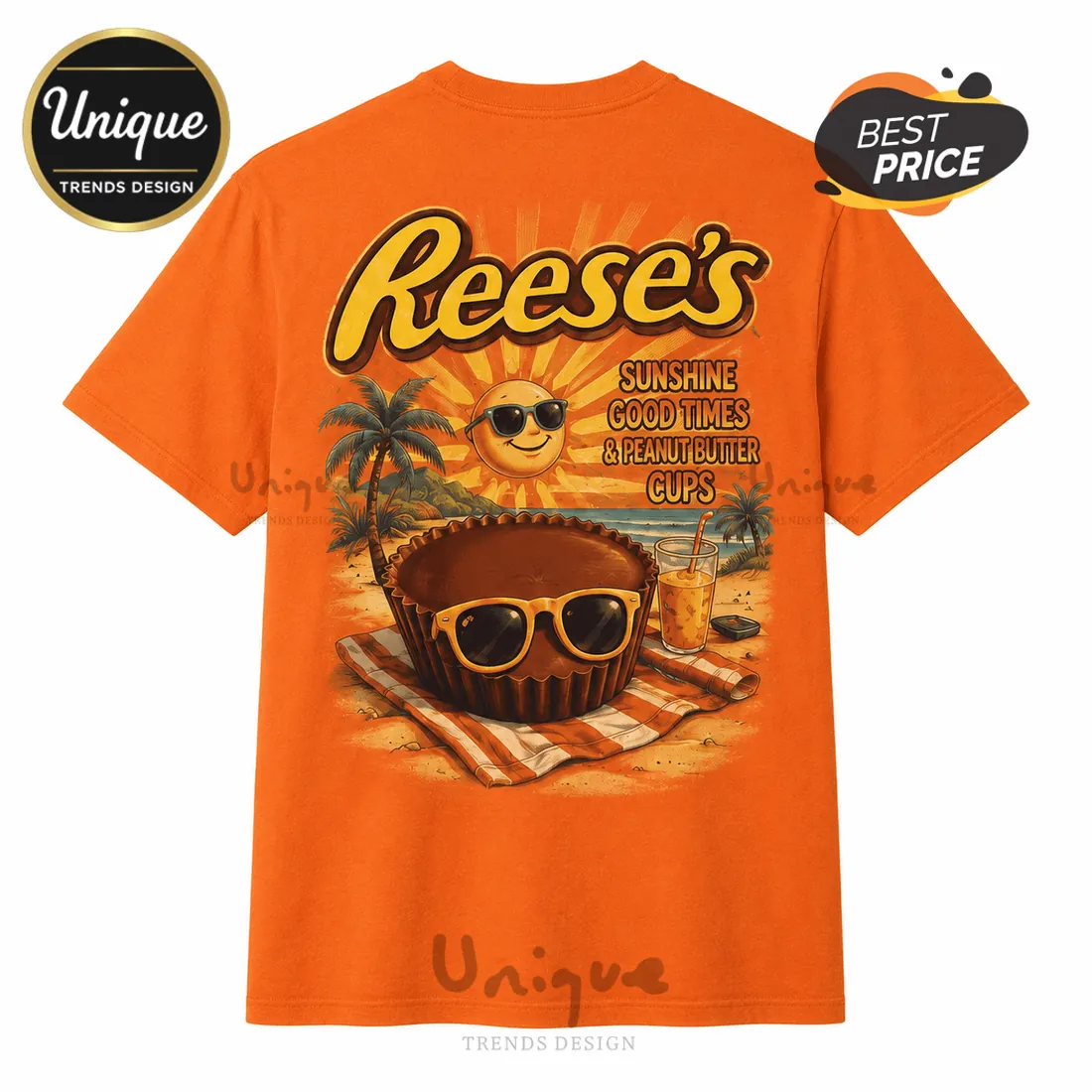 Reese’s Peanut Butter Cup Orange T-Shirt Reese’s Peanut Butter Cup Orange T-Shirt