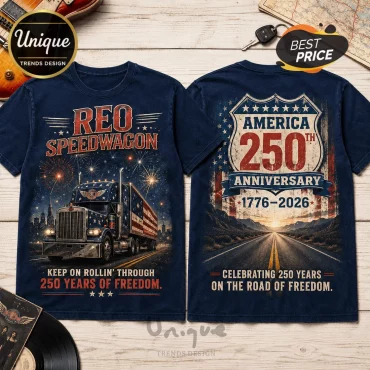 REO Speedwagon America 250th Anniversary T-Shirt
