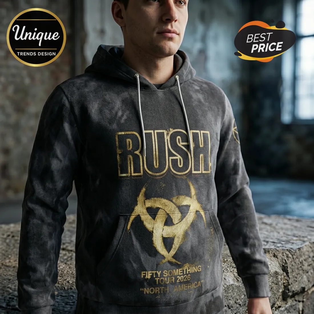Rush Fifty Something Tour 2026 Concert Anniversary Hoodie Rush Fifty Something Tour 2026 Concert Anniversary Hoodie
