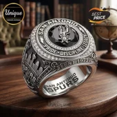 San Antonio Spurs Est 1973 Pride Discipline Legacy Championship Ring