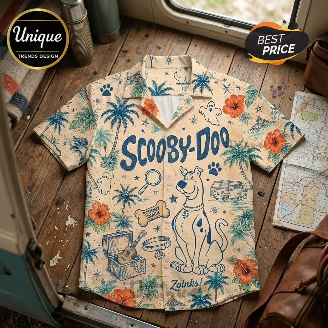 Scooby Doo Tropical Aloha Hawaiian Shirt 2026 Scooby Doo Tropical Aloha Hawaiian Shirt 2026