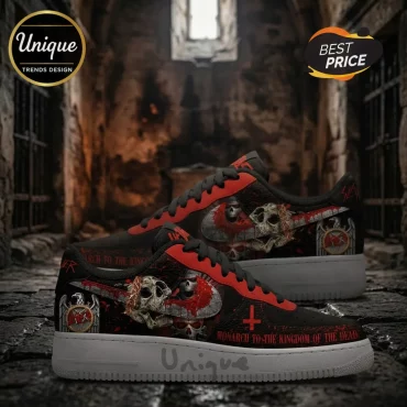Slayer Monarch To The Kingdom Of The Dead Air Force 1 Sneakers