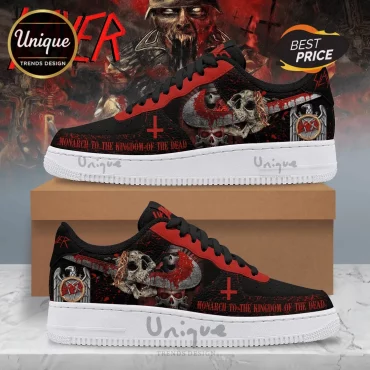 Slayer Monarch To The Kingdom Of The Dead Air Force 1 Sneakers