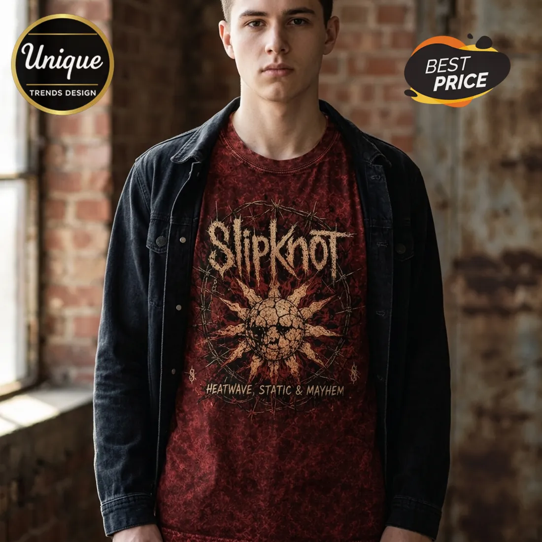 Slipknot Chaos Never Takes A Vacation Tie Dye T-Shirt Slipknot Chaos Never Takes A Vacation Tie Dye T-Shirt