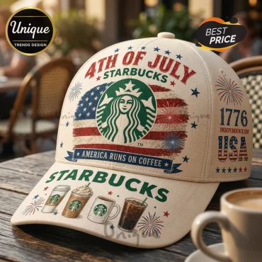 Starbucks x 4th of July Independence Day 1776 Patriotic Baseball Cap