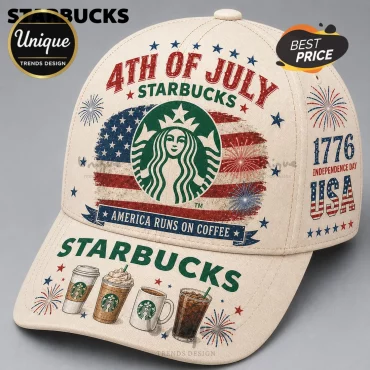 Starbucks x 4th of July Independence Day 1776 Patriotic Baseball Cap